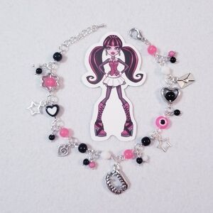 Draculaura Inspired Bracelet